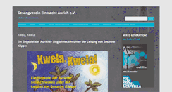 Desktop Screenshot of eintracht-aurich.de