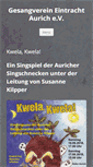 Mobile Screenshot of eintracht-aurich.de